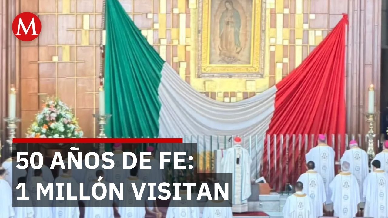 Basílica de Guadalupe celebra 50 años con año jubilar de indulgencia