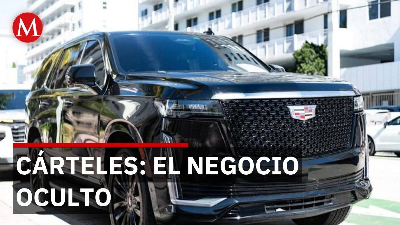 Cárteles roban camionetas de lujo en EU para trasladarlas a México