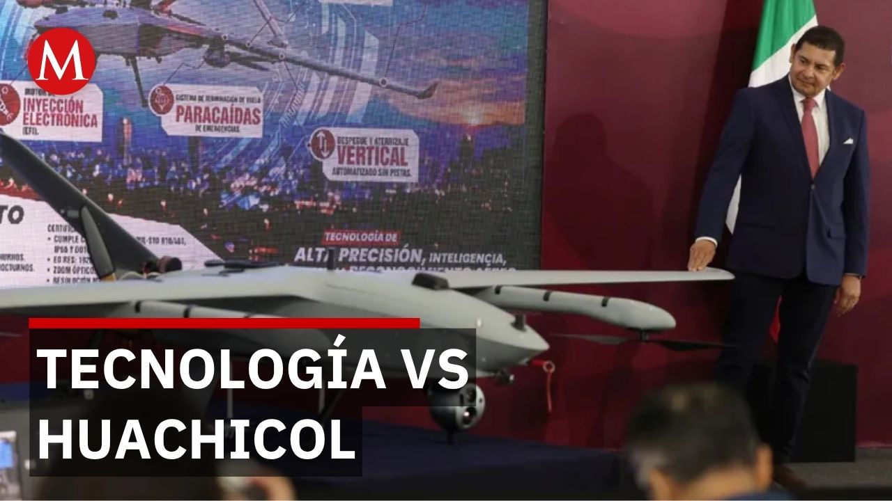 Drones con cámaras térmicas refuerzan vigilancia contra el huachicol en Puebla