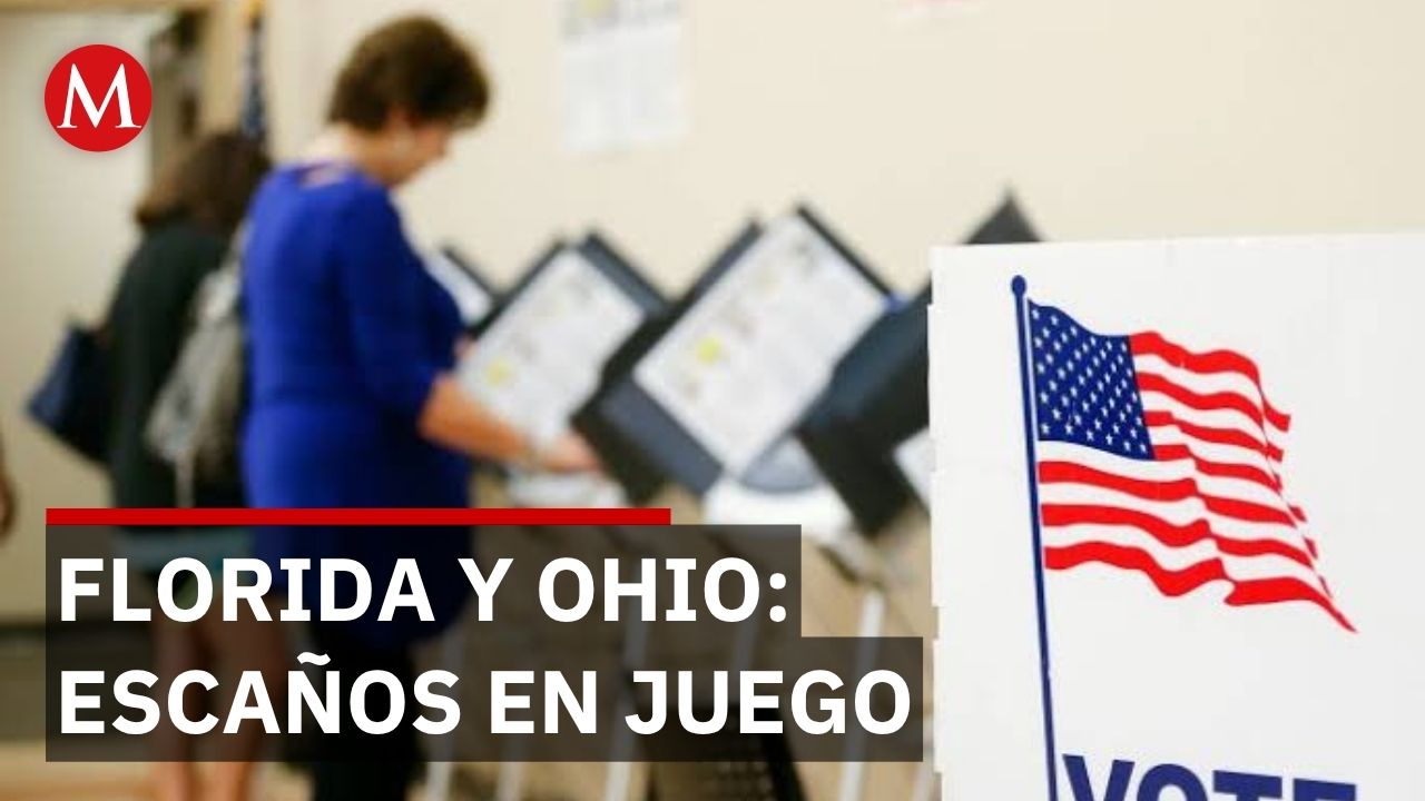 Elecciones EU: La prueba de fuego en Florida y Ohio