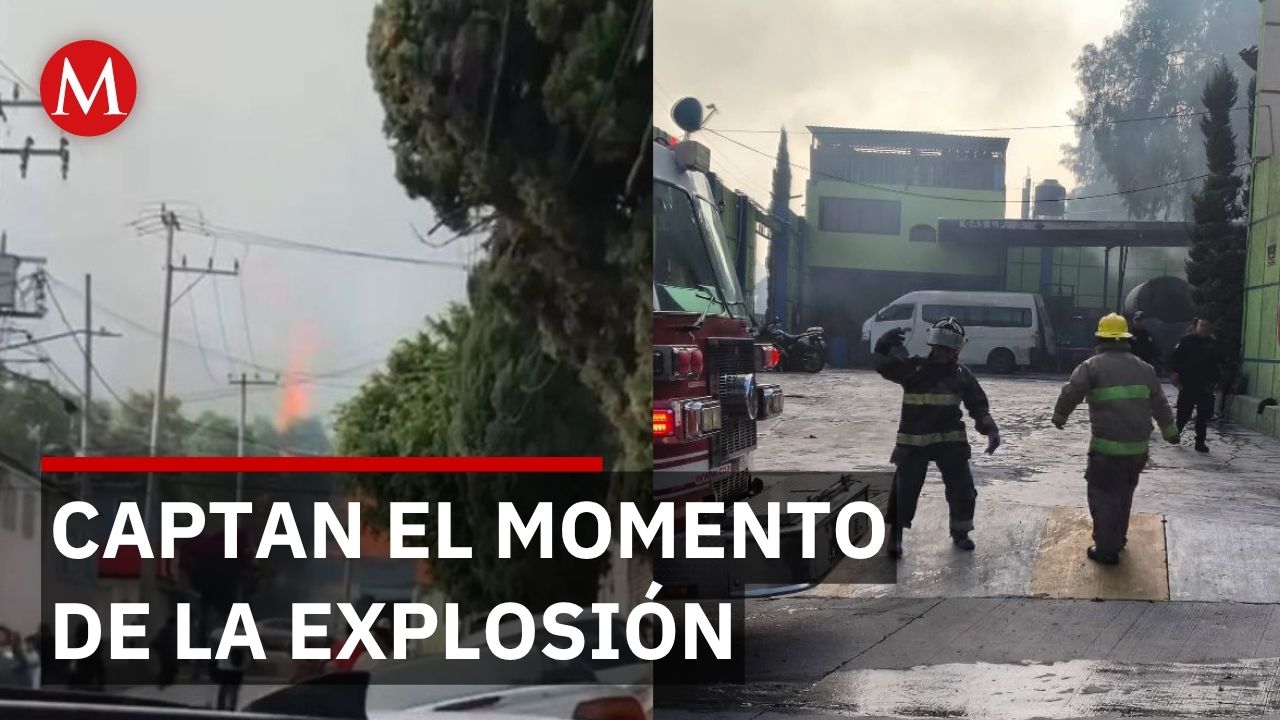Explosión en gasera de Coacalco deja 6 viviendas dañadas