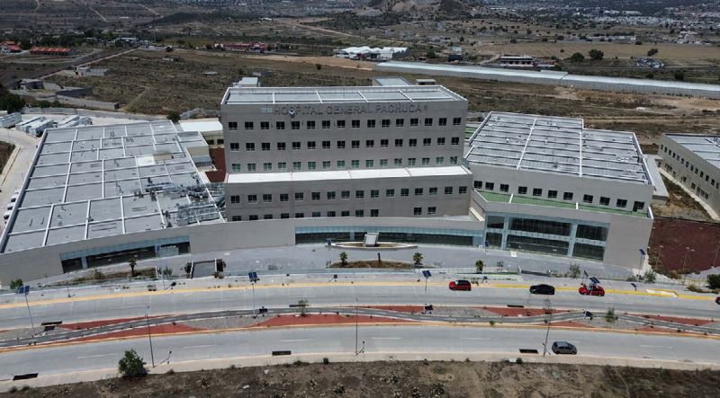 El nuevo Hospital General de Pachuca sigue sin operar mientras continúan las investigaciones sobre su construcción. (Jorge Sánchez)