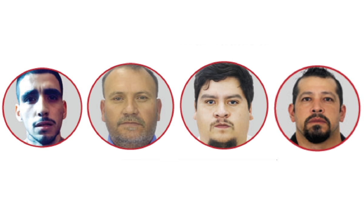 Mexicanos sancionados por su relación con el Cártel del Noreste. | Especial
