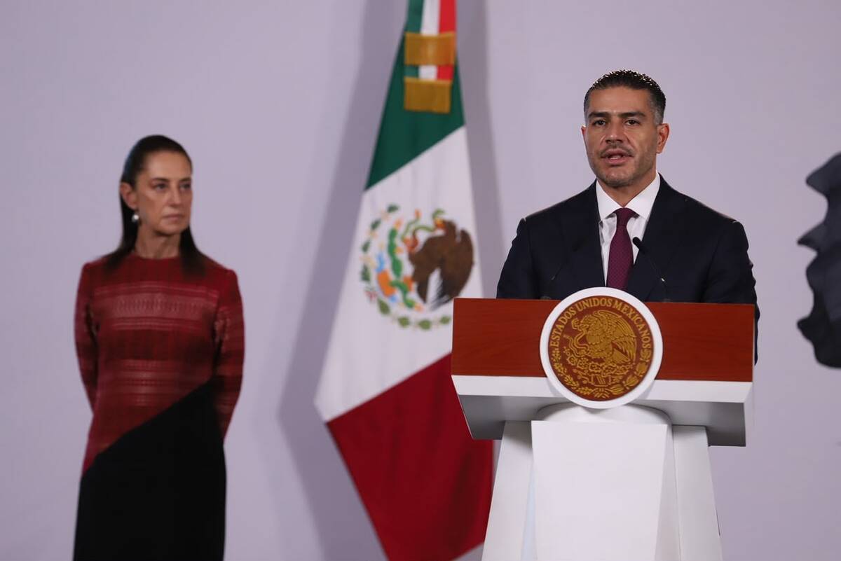Omar García Harfuch informó sobre el nuevo modelo penitenciario. | Octavio Hoyos