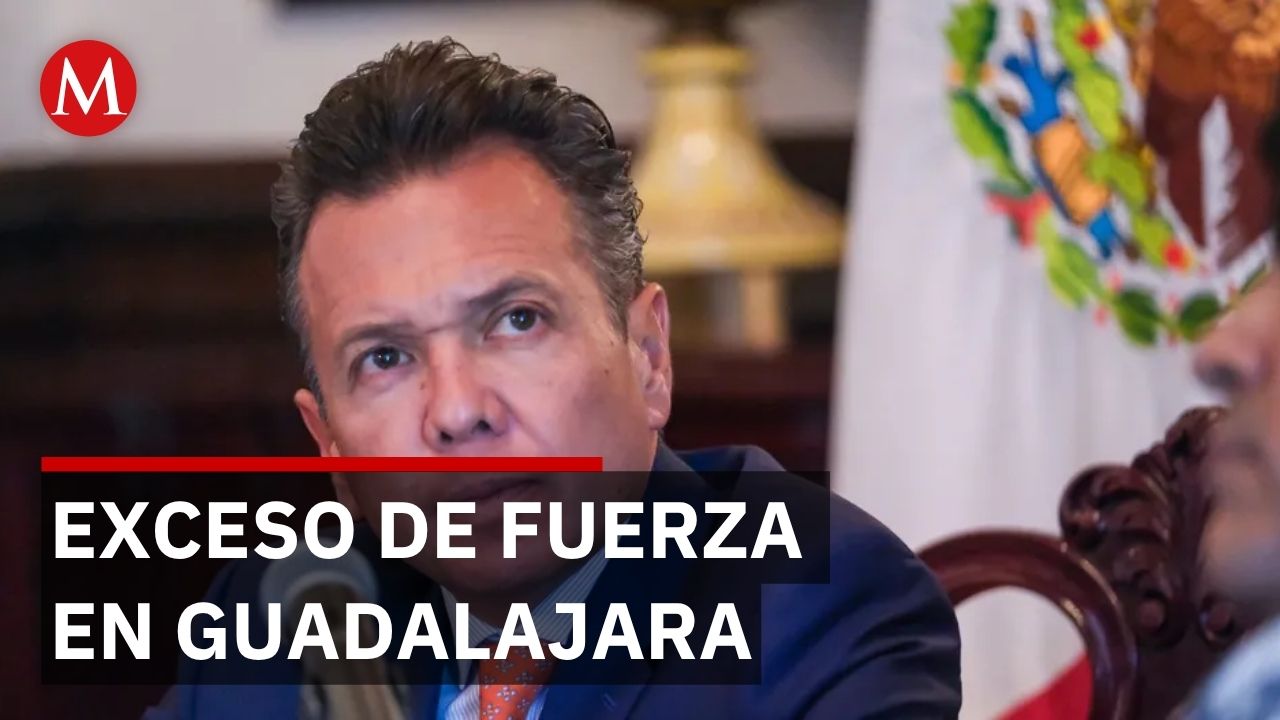 Pablo Lemus ordena investigación interna por excesos policiales en Guadalajara