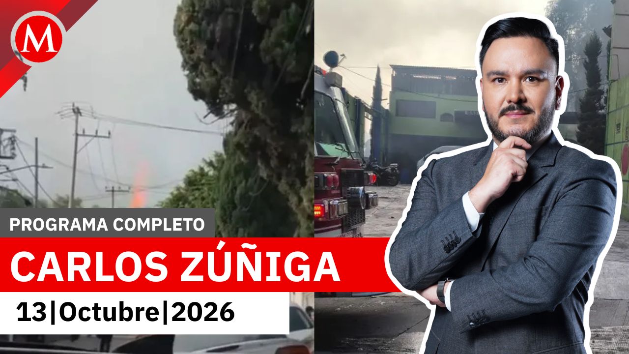Pipa de gas LP explota en Coacalco, Estado de México | Carlos Zúñiga, 13 de octubre de 2026