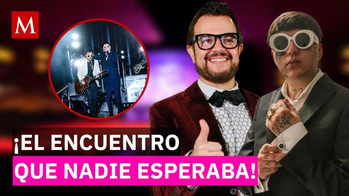 ¿El fin de la polémica? Así fue el inesperado dueto entre Aleks Syntek y Dani Flow