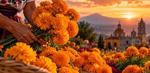 ¿Por qué se usa el cempasúchil en Día de Muertos?