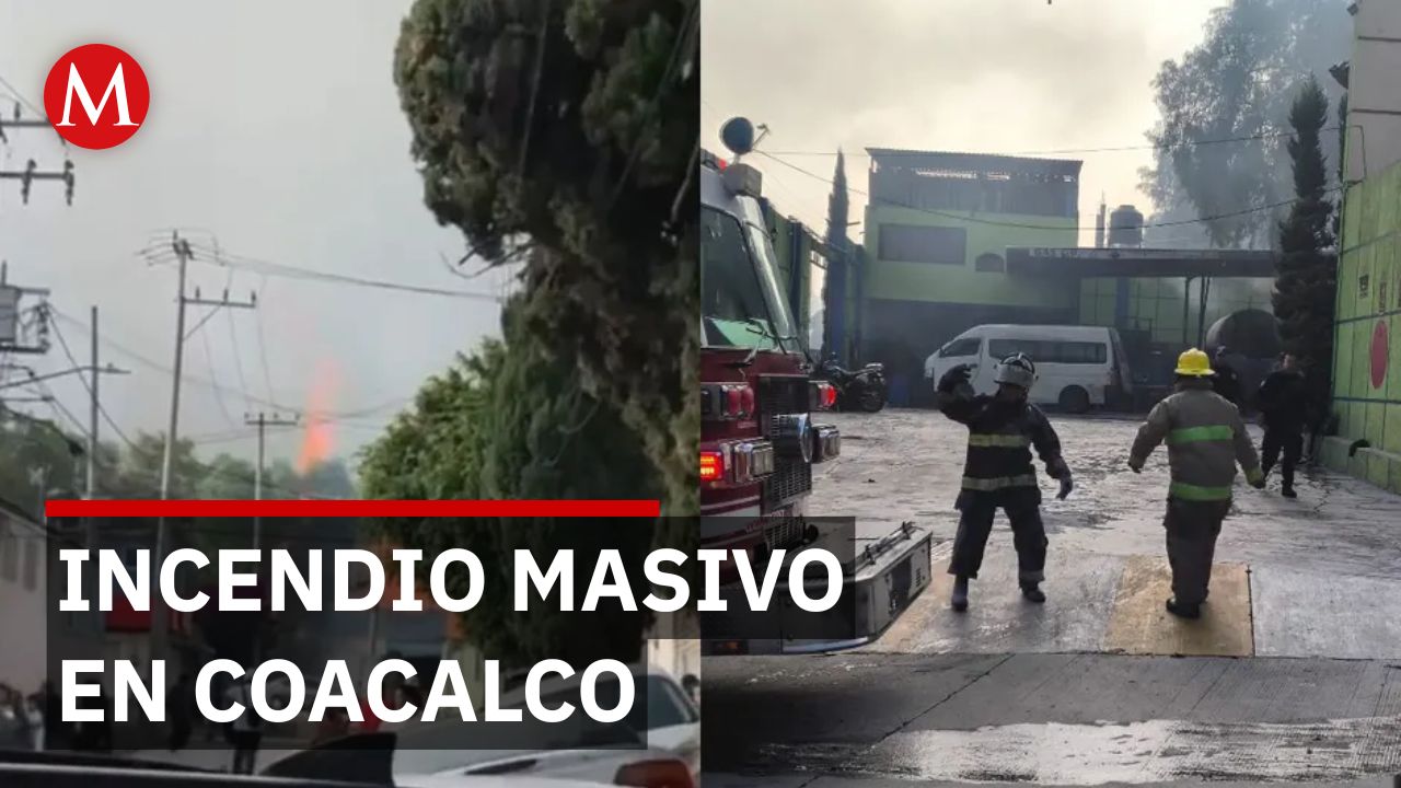 Protección Civil investiga explosión de pipas de gas en Coacalco
