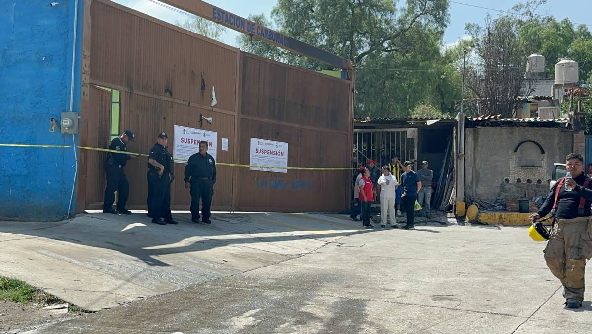 Protección Civil suspendió las operaciones de una gasera en Coacalco tras una deflagración. | Foto: Juan Camacho