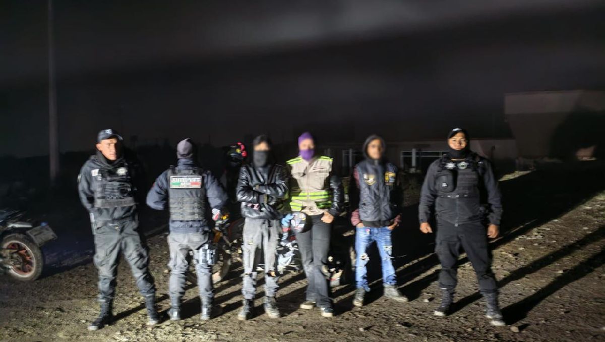 El rescate de alta montada  se efectuó inmediaciones de la localidad de San Miguel Balderas. | Foto: Especial