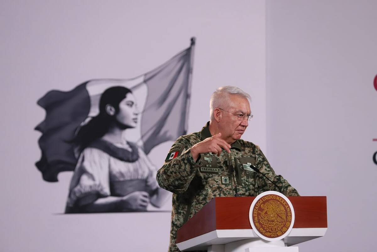 El secretario de la Defensa Nacional, Ricardo Trevilla. | Octavio Hoyos