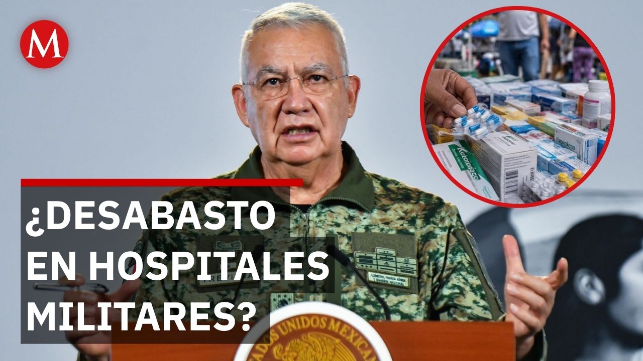Sheinbaum y Defensa encaran reporte sobre desabasto de medicamentos en hospitales militares