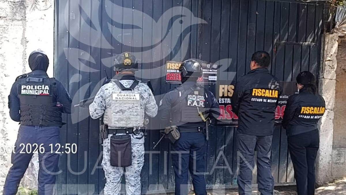 Autoridades detuvieron a 10 personas en Izcalli y decomisaron 81 kilos de presunta marihuana y otras sustancias ilícitas. | Foto: Especial