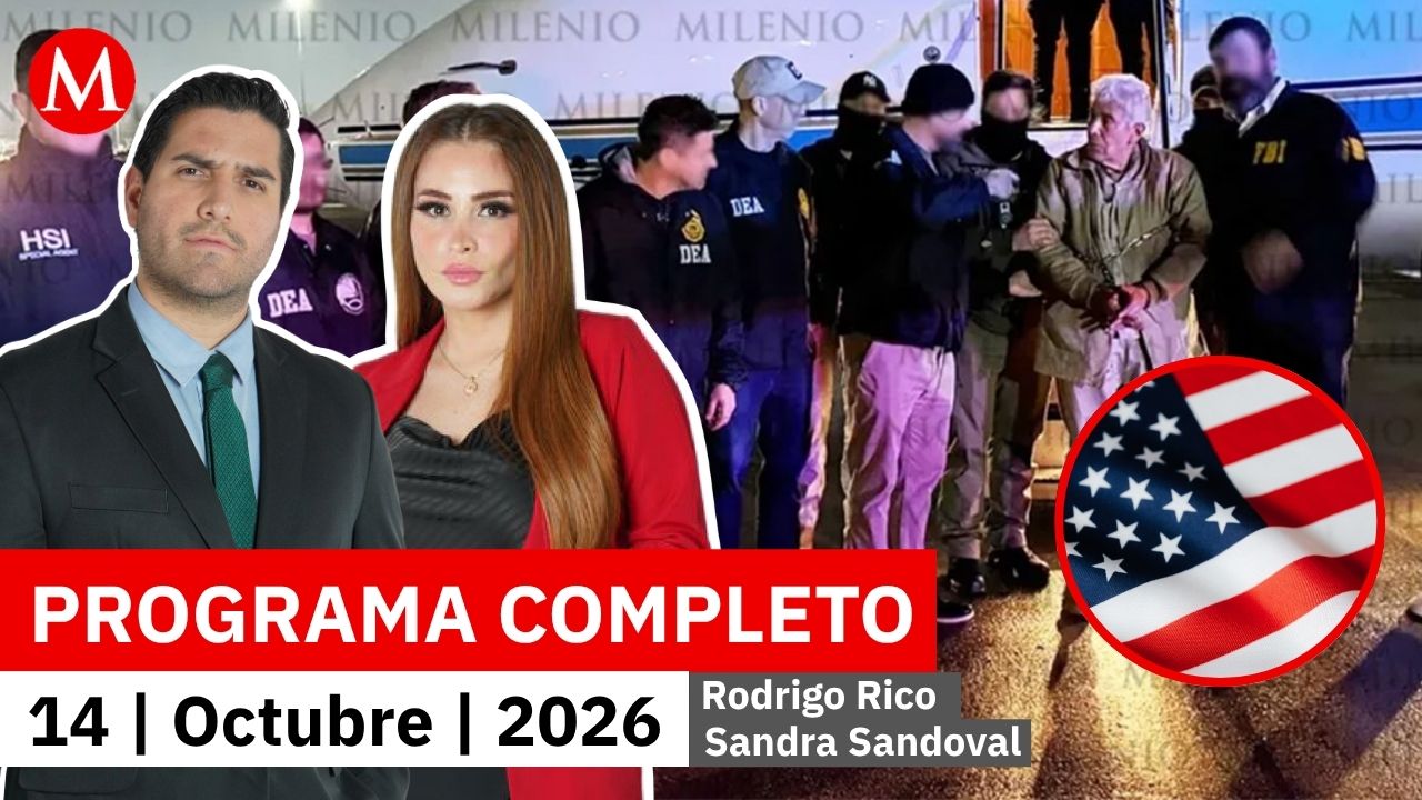 Avanza un posible acuerdo entre Caro Quintero y EU | Milenio Noticias, 14 de octubre de 2026