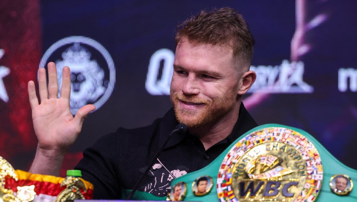 Canelo Álvarez planea que su última pelea bajo el contrato con Turki Alalshikh sea en 2027 (AFP)