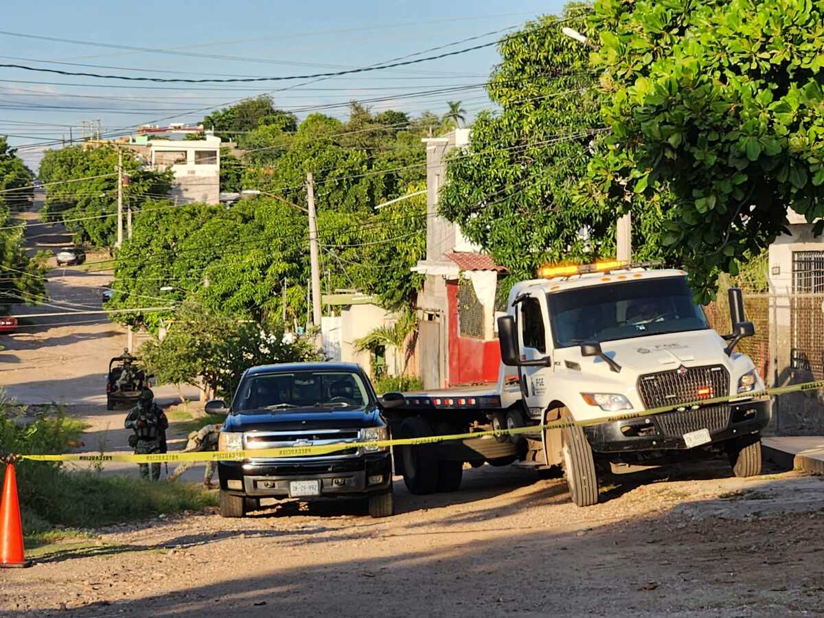 En la colonia Francisco Solís, en Mazatlán, hombres armados atacaron una vivienda y asesinaron a una mujer y un hombre. | Especial