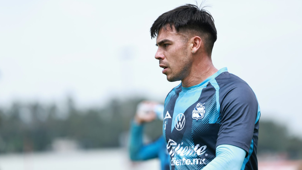 Facundo Ezequiel Almada, defensa central de La Franja | Cortesía Club Puebla