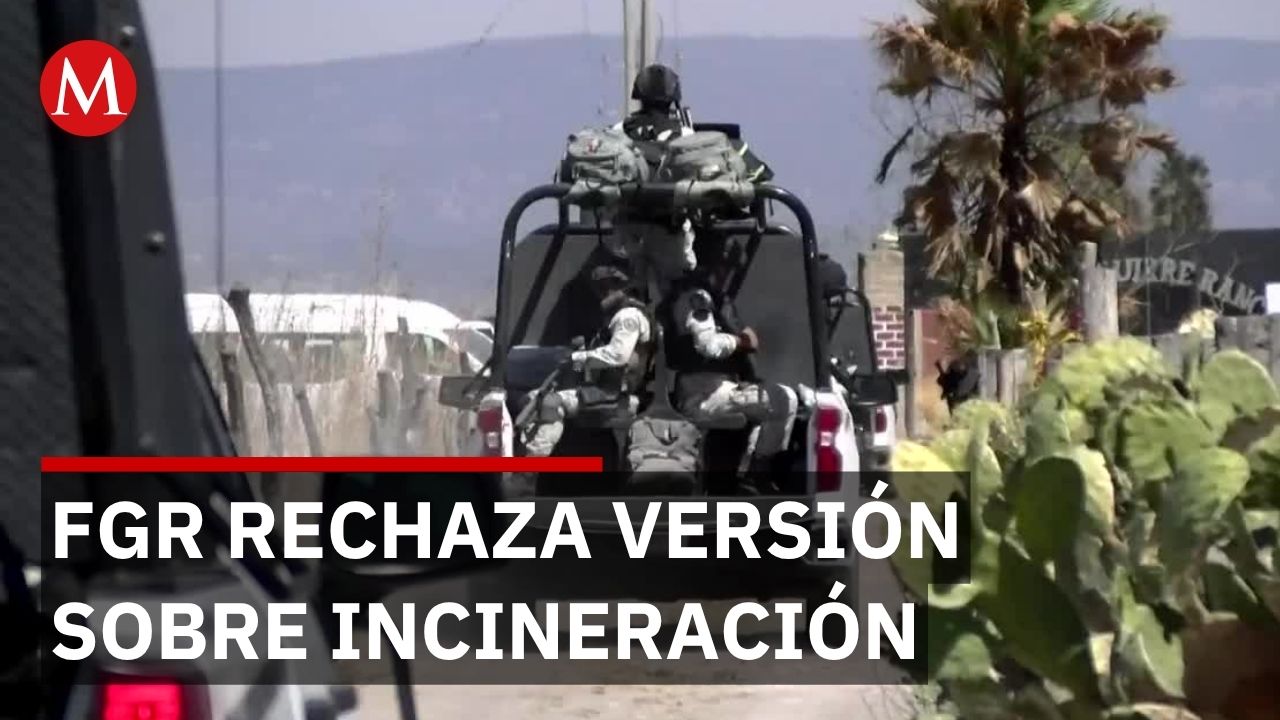 Fiscalía descarta incineración masiva de cuerpos en rancho Izaguirre