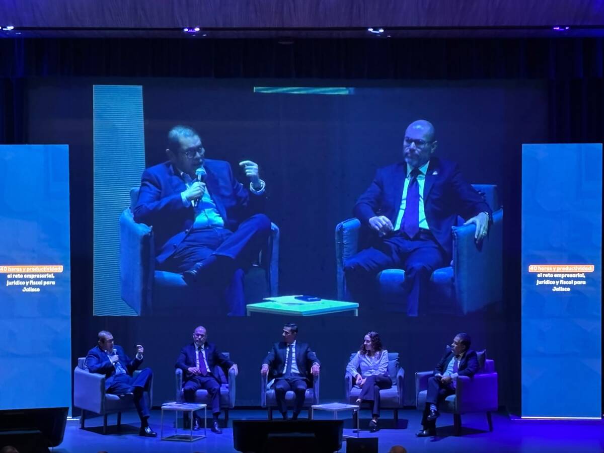 Foro Laboral de Coparmex Jalisco. (Josefina Ruíz)