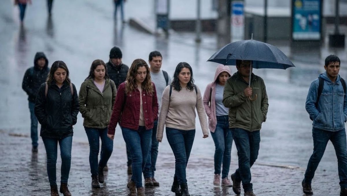 Segundo frente frío se acerca a Nuevo León | Imagen creada con IA