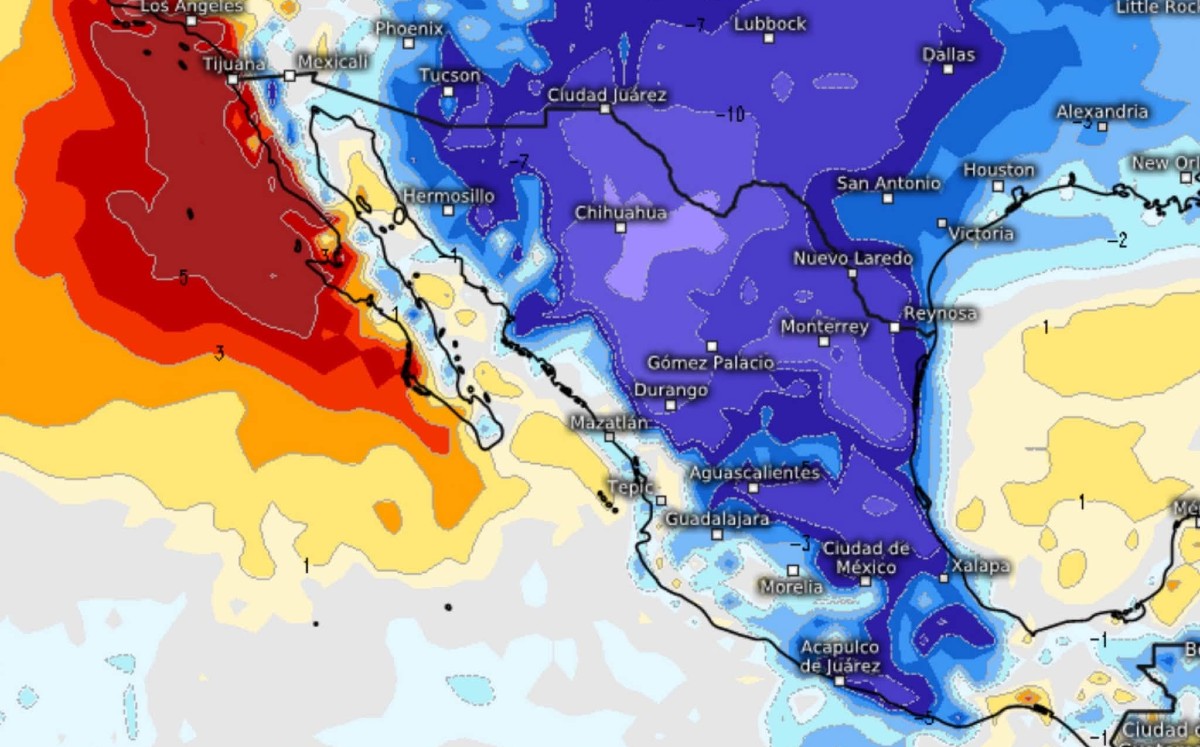 Frente frío 2 en Tamaulipas traerá lluvias y vientos fuertes. | Especial