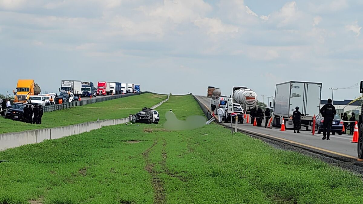 Gerardo Escamilla señaló que todo apunta a un problema con uno de los neumáticos de la unidad | Agustín Martínez