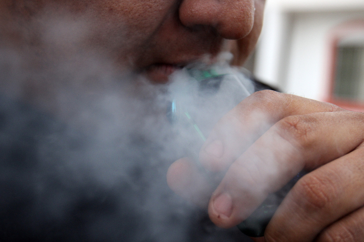 Incremento en el uso de dispositivos de vapeo. | Foto: Rolando Riestra