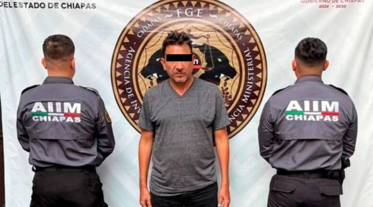 Jorge Luis Llaven Abarca, fiscal general de Chiapas, informó sobre la localización con vida de Humberto Javier “N”, alias “La Gretel” | Foto: Especial