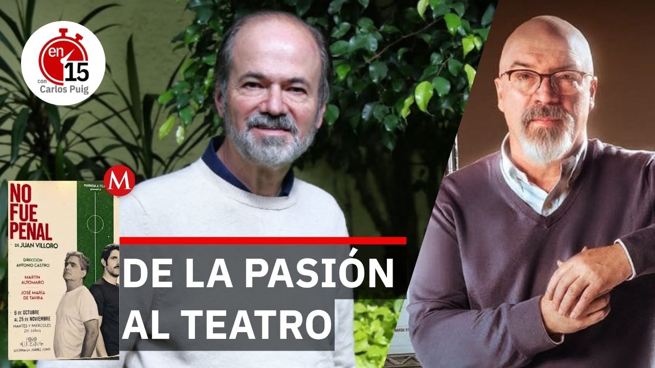 Juan Villoro, autor de 'No fue penal' | En 15