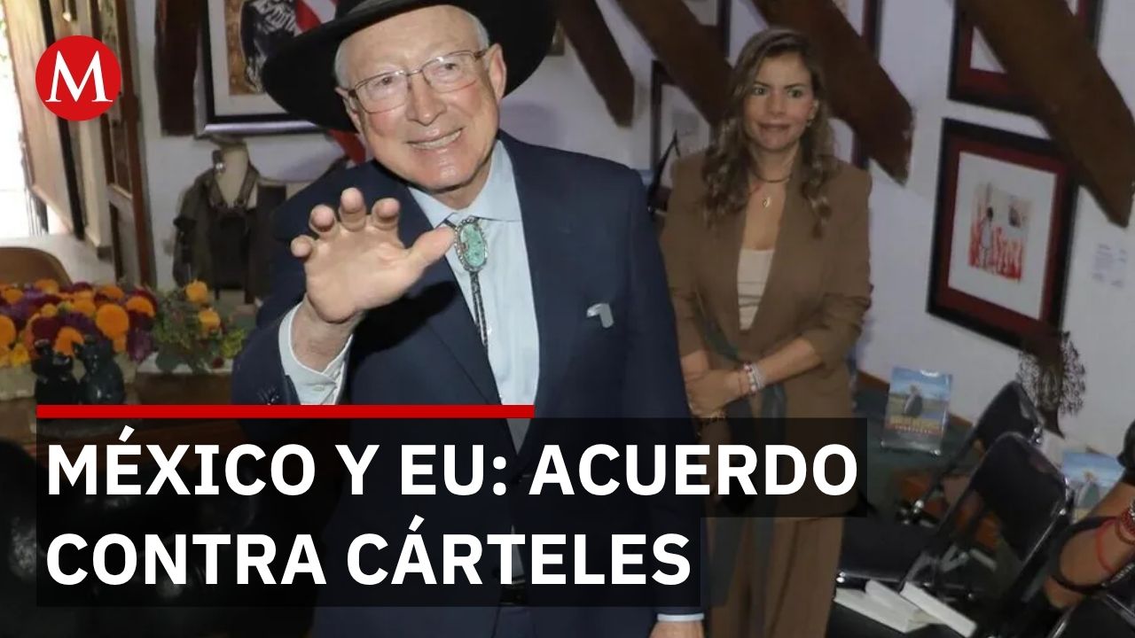 Ken Salazar pide alianza binacional para desmantelar cárteles con soberanía