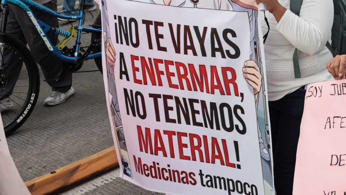 Manifestación de IMSS en Puebla | Agencia Es Imagen