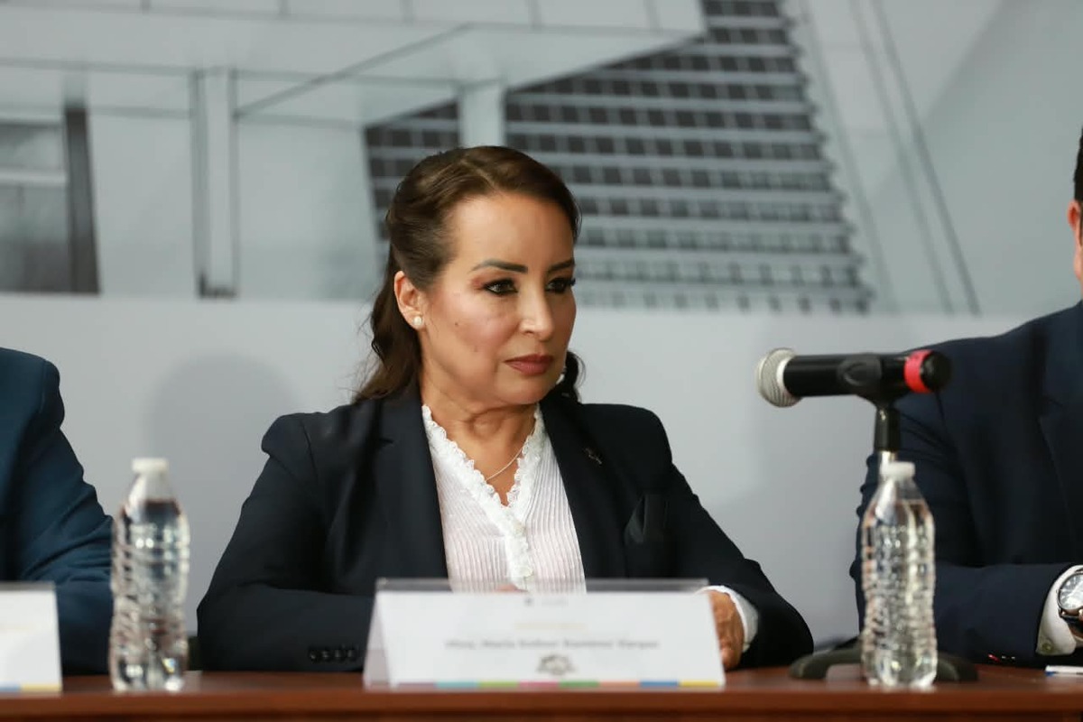María Esther Ramírez, secretaria de Hacienda de Hidalgo. (Jorge Sánchez)
