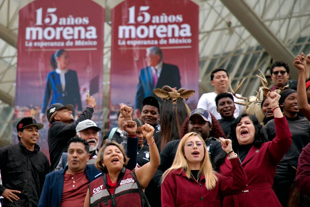 De 2.3 a 11.6 millones de militantes: el crecimiento que consolida a Morena como fuerza dominante. | Cortesía