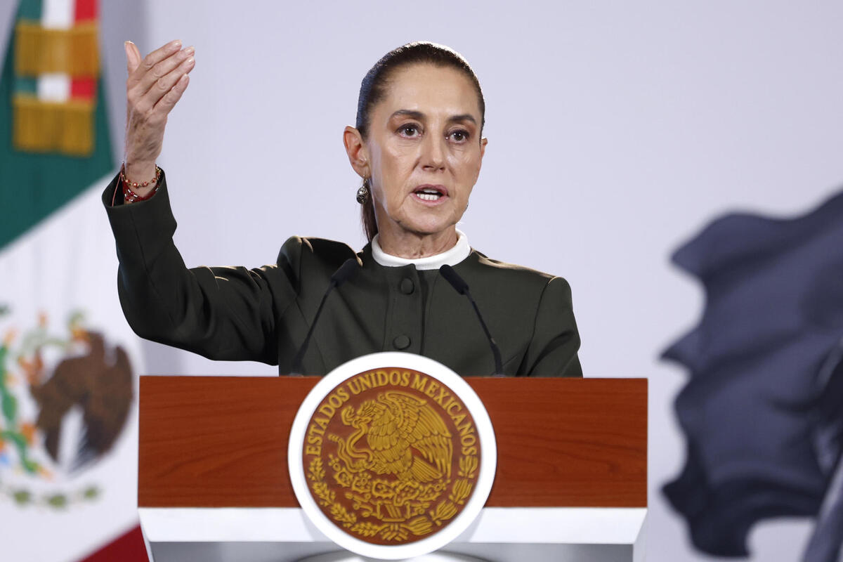 La presidenta Claudia Sheinbaum rechazó la o ocurrido durante las protestas por agua en Jalisco. | Foto: EFE