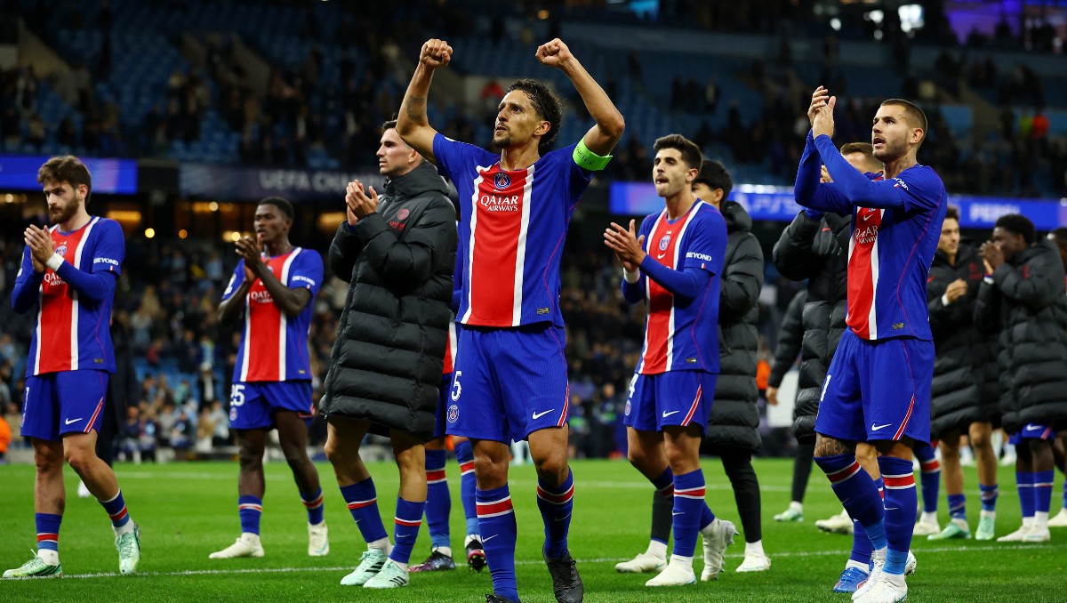 PSG mantiene paso de campeón y vence al Manchester City en la Champions League (Reuters)