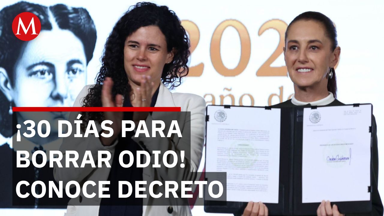 Sheinbaum firma decreto histórico contra violencia digital en redes