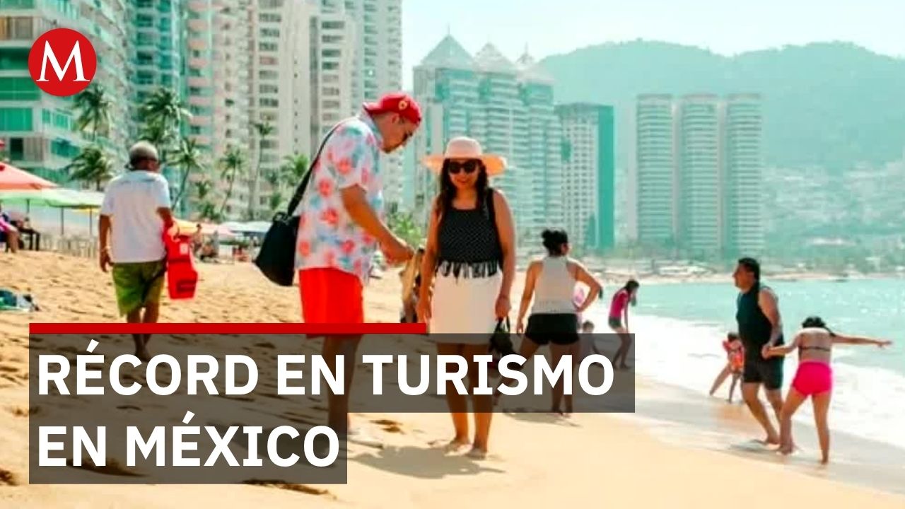 Turismo en México crece 6.3 por ciento con récord de visitantes