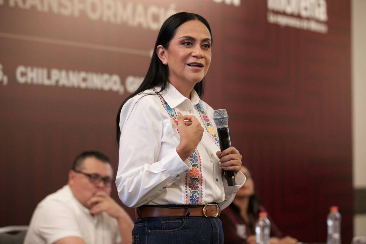 Ariadna Montiel garantiza transparencia en proceso  interno. | Especial