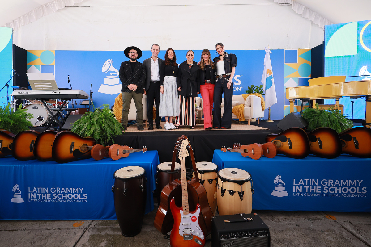 Ha*Ash se suma a la labor que realiza la Fundación del Grammy Latino para apoyar a las nuevas generaciones de músicos / Especial