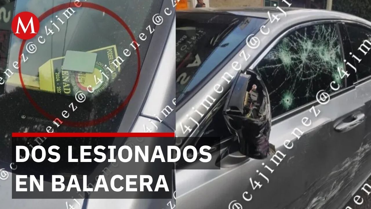 Balacera en Azcapotzalco deja 2 heridos