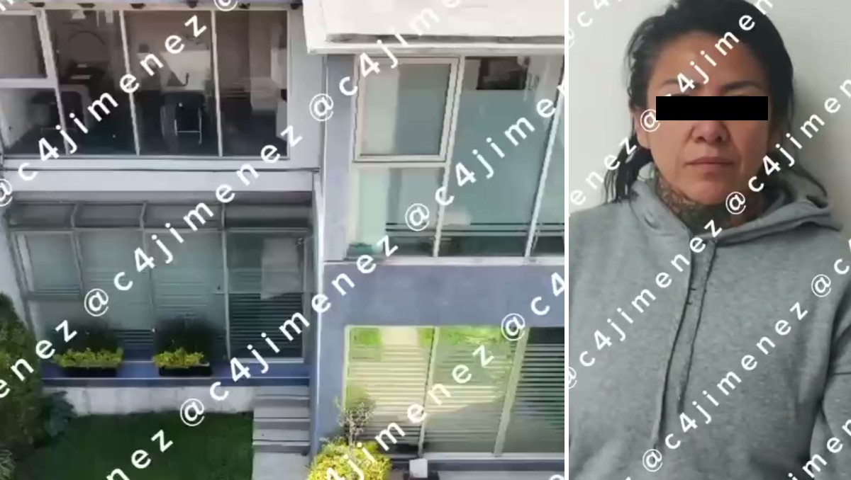 La casa había sido adaptada como clínica clandestina, para hacer procedimientos estéticos; Sonia, una implicada, fue detenida. | Foto: Carlos Jiménez