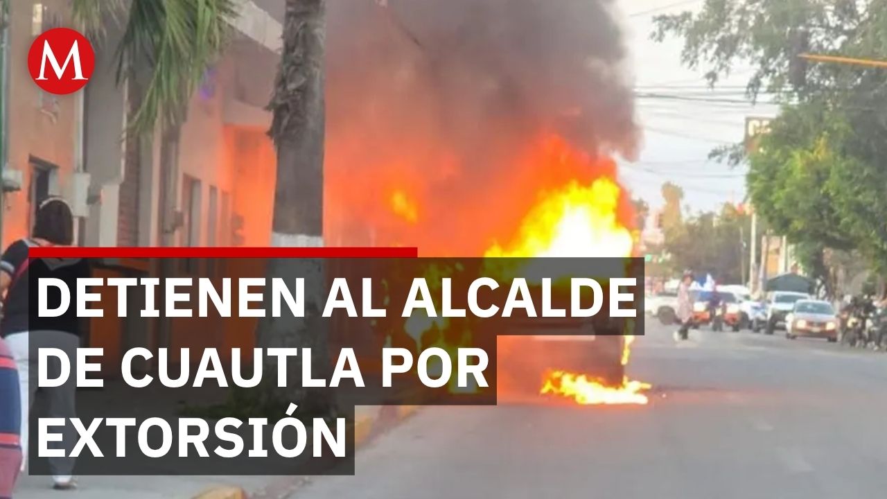 Detención del alcalde de Cuautla, Morelos, por delincuencia organizada y extorsión