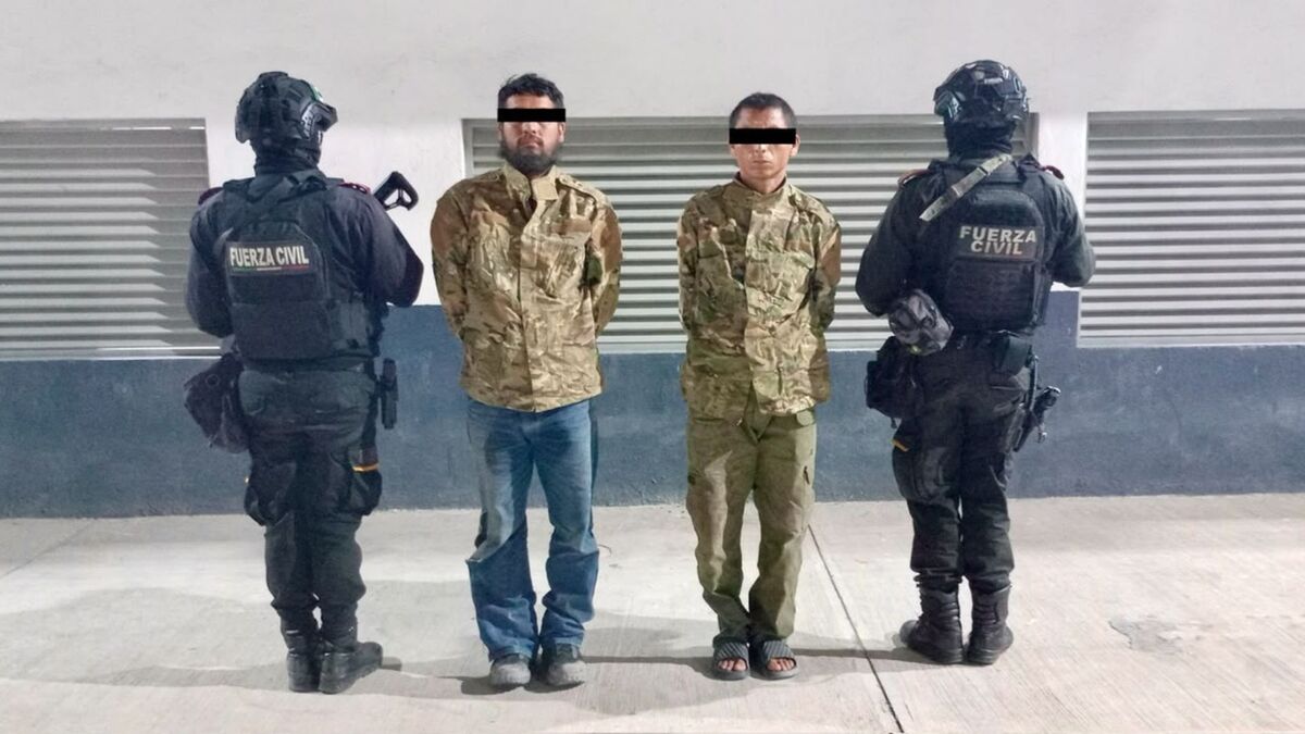 Los tres detenidos fueron puestos a disposición de las autoridades ministeriales por presunta pertenencia a un grupo criminal. | Especial