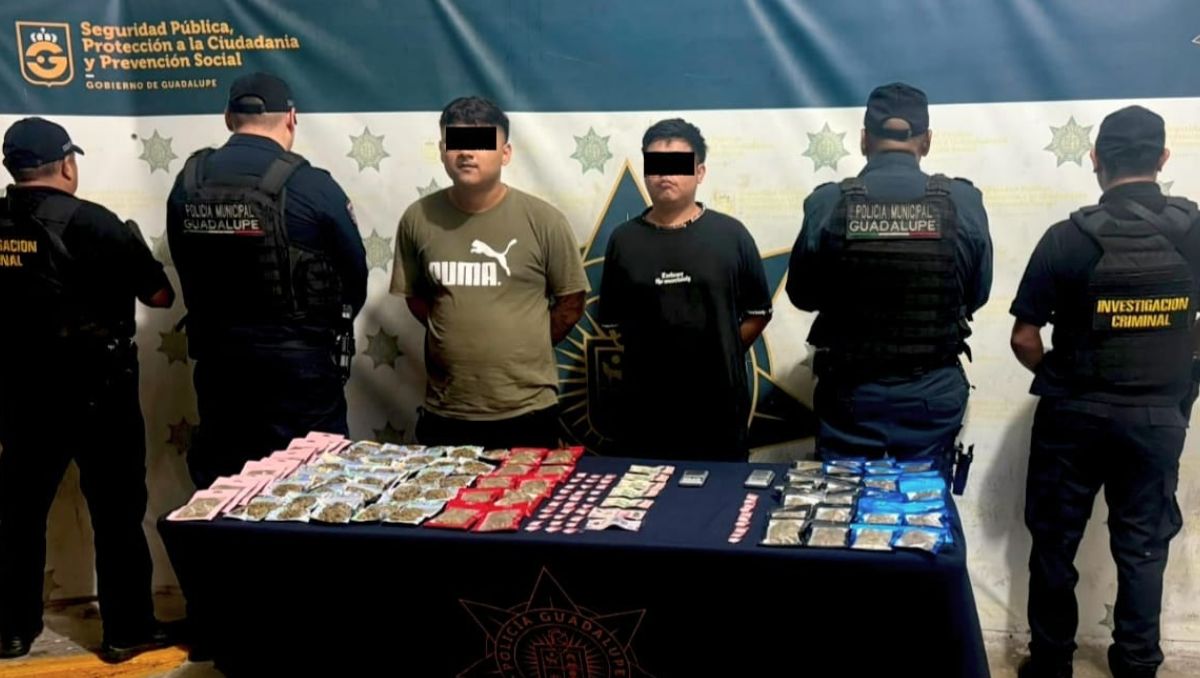 Detienen a dos integrantes de “Los Gengis” por homicidio en Guadalupe | Foto: Especial
