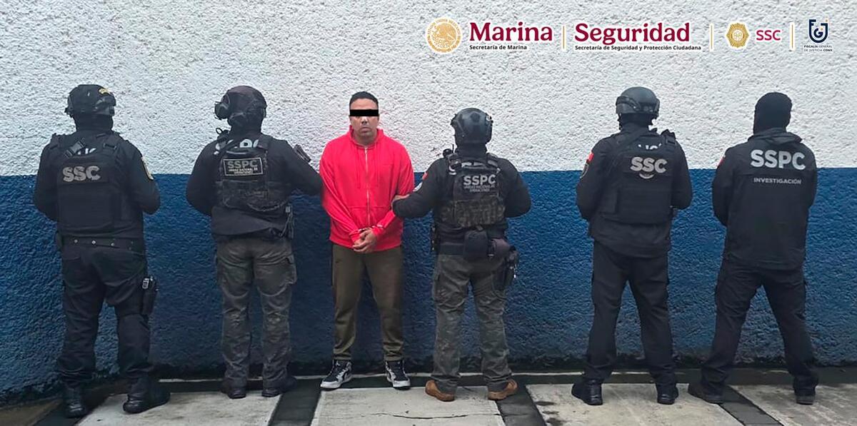El hombre fue detenido con varias dosis de drogas.