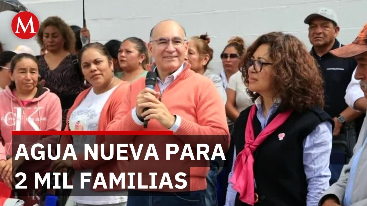 Enrique Galindo garantiza agua potable para 2 mil familias en San Luis Potosí