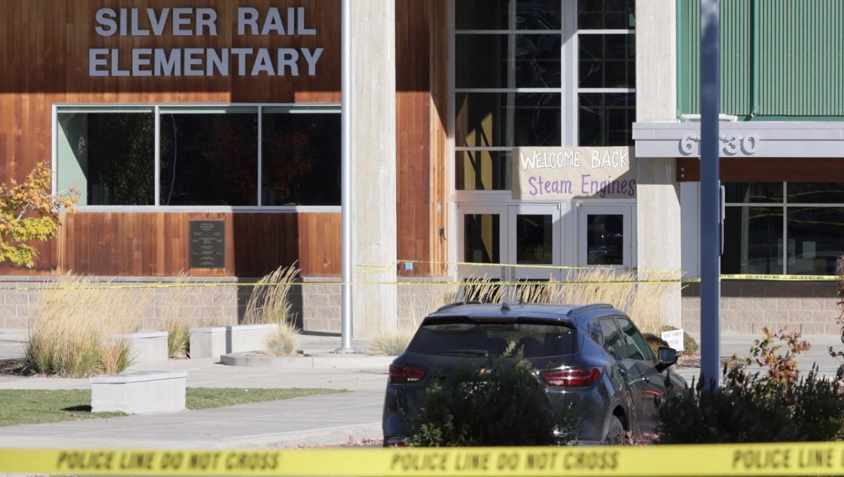 La escuela primaria Silver Rail tras un tiroteo en Bend, Oregón | Foto: Reuters