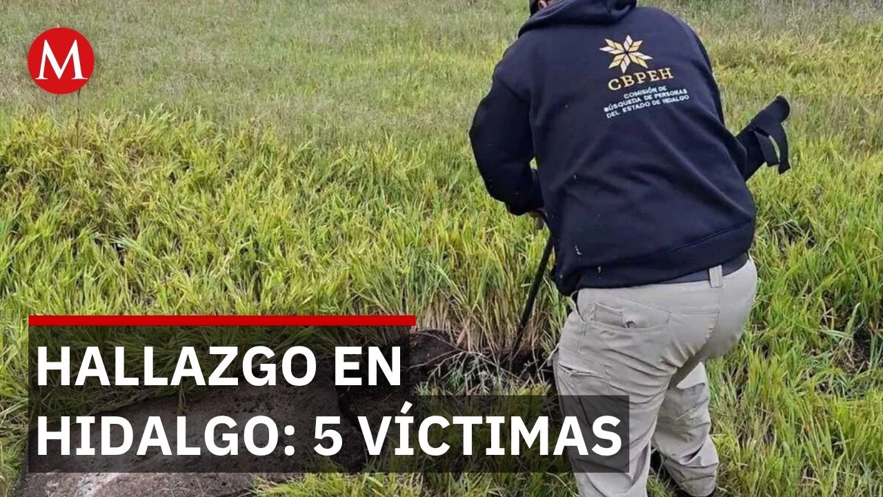 Fosa clandestina en Tula deja 5 cuerpos sin identificar