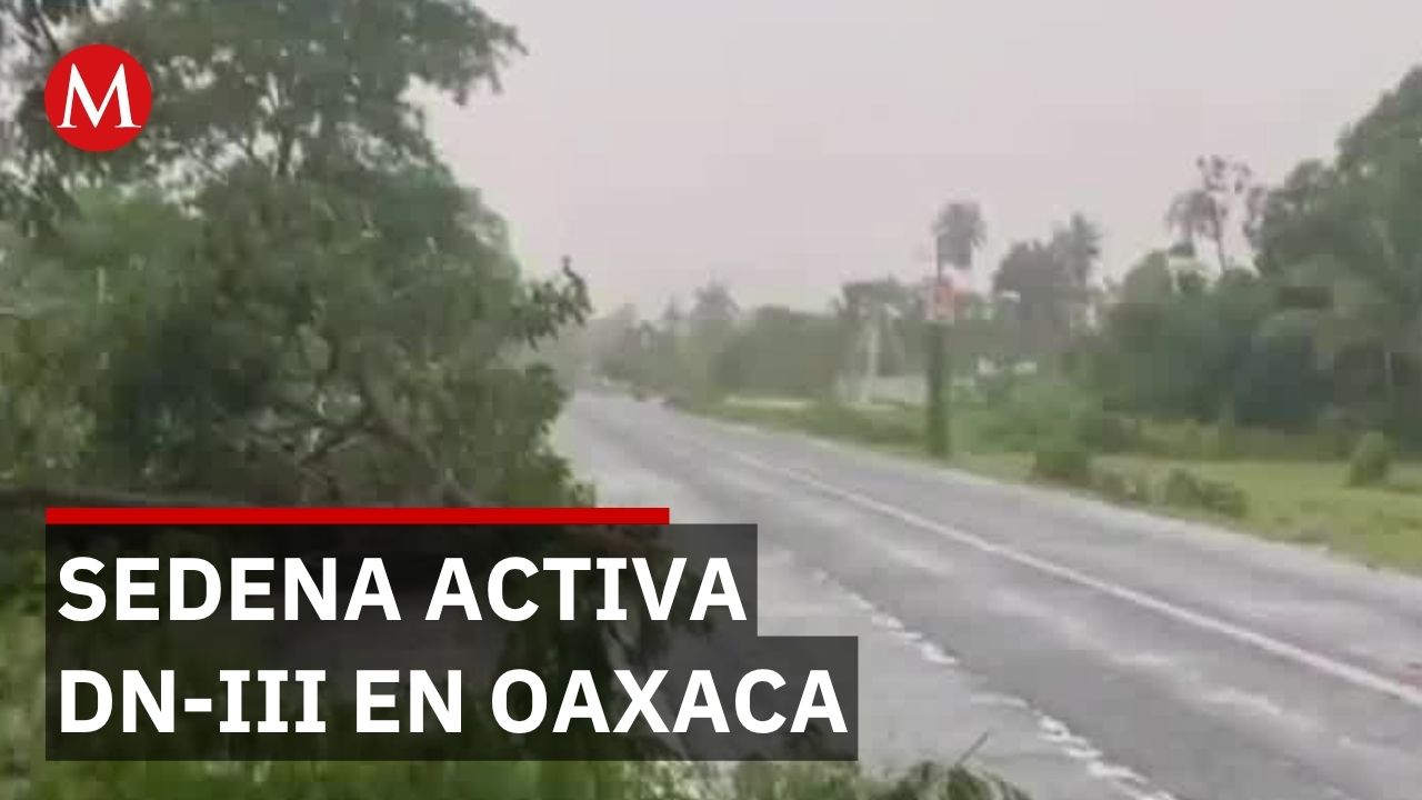 Huracán 'Trudy' obliga a suspender clases en 6 municipios de Oaxaca